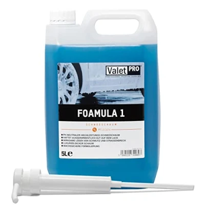 Afbeelding van detailmate Voorwasset: ValetPRO Foamula 1 (5L) Snow Foam + Dispenser Pompsysteem