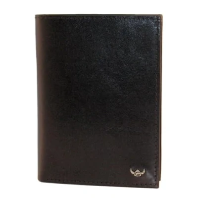 Afbeelding van Golden Head Leren identiteitskaarthoesje Colorado Classic ID Wallet with Note Compartment Black zwart