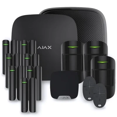 Afbeelding van AJAX StarterKit Plus Home Alarm, zwart, set 7