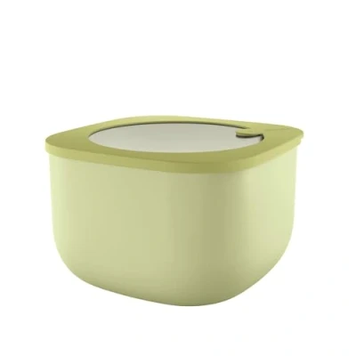 Afbeelding van Guzzini Kitchen Active Design, STORE&amp;MORE BIO, Grote Hermetic Container voor Koelkast/diepvries/Magnetron (L) Avocadogroen, 19,5 x h12,3 cm 2800 cc 170724253