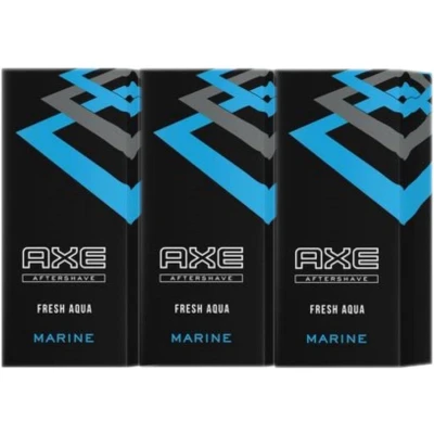 Afbeelding van 3x Axe Marine Aftershave 100ml kopen? Nu in de aanbieding bij Voordelig Inslaan!