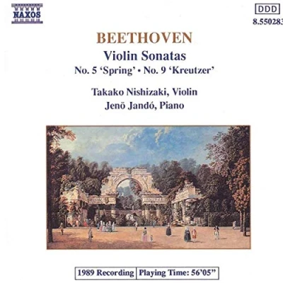Afbeelding van Takako Nishizaki &amp; Jeno Jando Beethoven: Violin Sonatas 5 9 (CD)