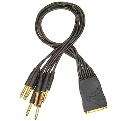 Afbeelding van Planet Waves PW TRSB 01 Modular Snake System BreakOut kabel DB25 Female TRS zwart