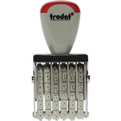 Afbeelding van Trodat nummerstempel Classic Line