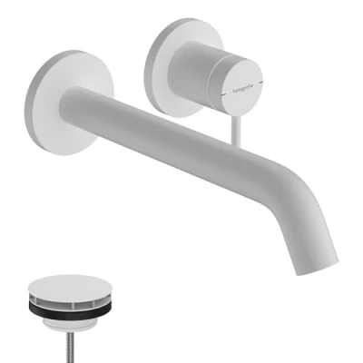 Afbeelding van Hg 2 hole basin mix conc tecturis s f set 225 mm spout mw 73351700