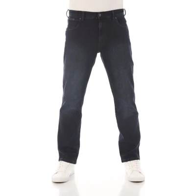Afbeelding van Wrangler Texas Stretch Straight leg jeans, Heren, Maat: 33x36, Smoke blue