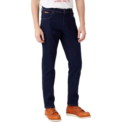 Afbeelding van Wrangler Heren Jeans Broeken TEXAS slim Fit Blauw 50W / 32L Volwassenen