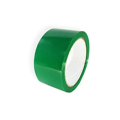 Afbeelding van Groene zelfklevende verpakkingstape 48 mm x 66 meter, 2 inch 72 yrd (Pack van 6)