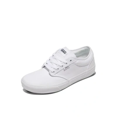 Afbeelding van Vans Atwood heren Sneakers Laag Top, Canvas White White, 48.5 EU