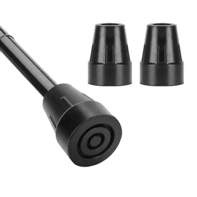Afbeelding van YF Stokpunten, 19 mm reserve rubberen punt voor stok &amp; kruk in tips, duurzaam antislip reservevoetkussen wandelstokken, statiefstokken, Quad Cane, rugpunten, 6 stuks