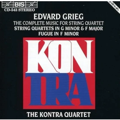 Afbeelding van Kontra Quartet String In G Minor, Op. 27 (CD)
