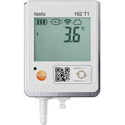 Afbeelding van testo 0572 1621 162 T1 Temperatuur datalogger Te meten grootheid 30 tot 50 C Incl. wandhouder