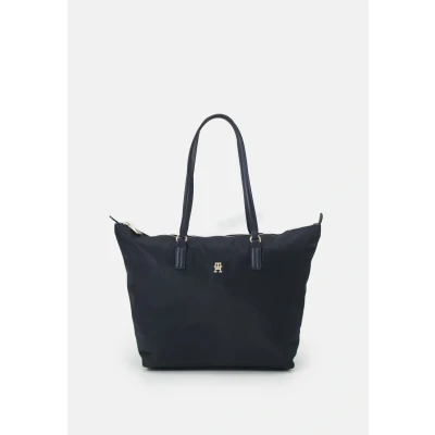 Afbeelding van Tommy Hilfiger Poppy TOTE Shopper, Dames, Maat: One Size, Space blue