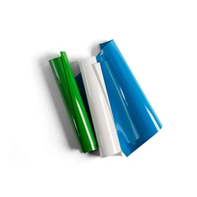 Afbeelding van Cricut Everyday strijkafbeelding, 30,5 x cm 3 folies, inclusief wit, appelgroen, oceaan, HTV vinyl voor T shirts, gebruik met Explore Air 2/Maker, Playday Sampler