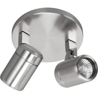 Afbeelding van Highlight Spot Rain 2 lichts rond IP44 mat chroom