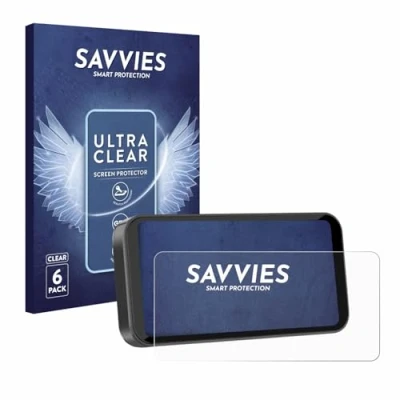 Afbeelding van Savvies (6 Stuks) Schermbeschermer voor Carpuride W603 6.3&quot; Screen Protector Ultra Transparant