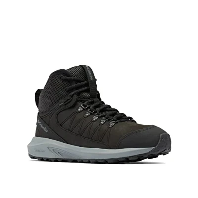 Afbeelding van Columbia Trailstorm Crest Mid waterdichte wandelschoenen voor dames, zwart, Ti Grey Steel, 40, Black 40 EU