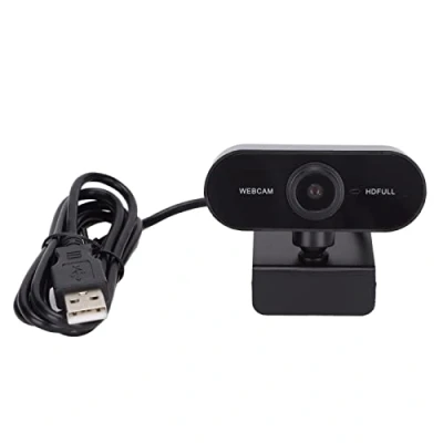 Afbeelding van 1080P Full HD Computercamera, Autofocus Pc Webcam Videowebcamera voor Bellen, Vergadercomputer met Microfoon