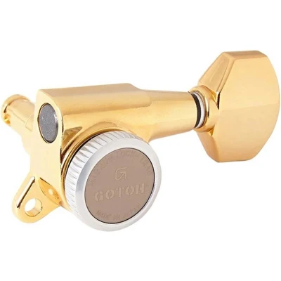 Afbeelding van Gotoh SG381 07 MG Gold locking stemmechanieken 3x3 (set van 6 stuks)