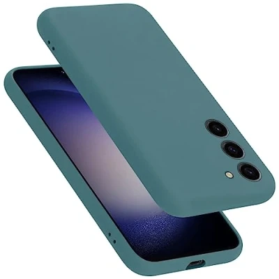 Afbeelding van Cadorabo Hoesje geschikt voor Samsung Galaxy S23 Case in LIQUID GROEN Beschermhoes TPU silicone Cover