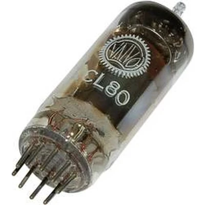 Afbeelding van ECL 80 Elektronenbuis Triode pentode 100 V, 20 V 8 mA, 2 mA Aantal polen: 9 Fitting: Noval 1 stuk(s)