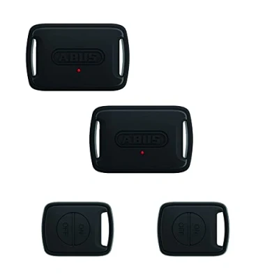 Afbeelding van Abus Alarmbox remote control twinset BikeTotaal.nl Zwart