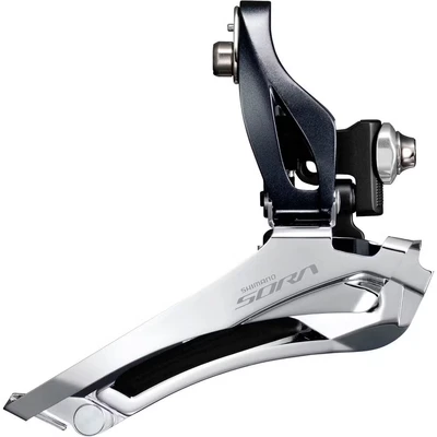 Afbeelding van Shimano Voorderailleur 2 x 9 speed Sora FD R3000 aanlas down pull 46 52T