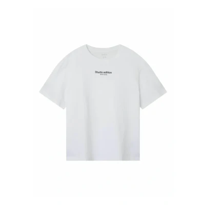 Afbeelding van Name it Regular FIT Tshirt print voor kinderen, Maat: 146/152, Bright white