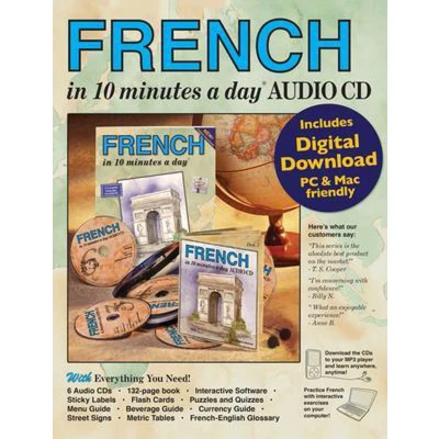 Afbeelding van French in 10 Minutes a Day