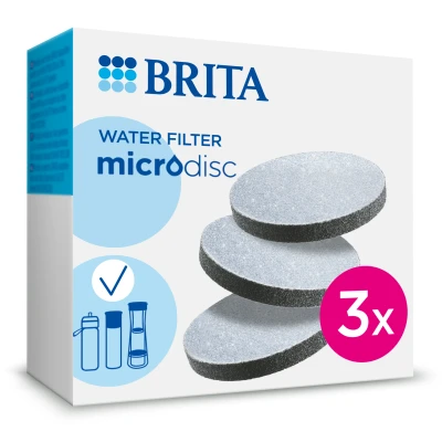 Afbeelding van Brita Microdisc pack van 3 filters voor fill &amp; serve en go vital 1039630
