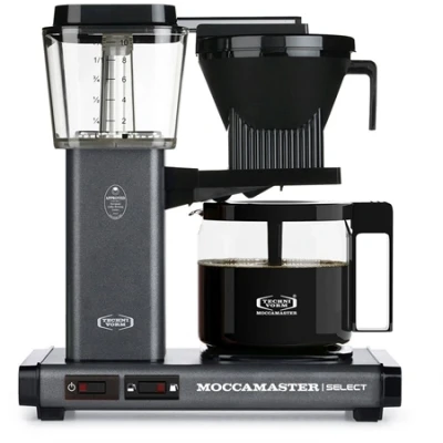 Afbeelding van Moccamaster Koffiezetapparaat KBG Select stone grey 1.25 liter