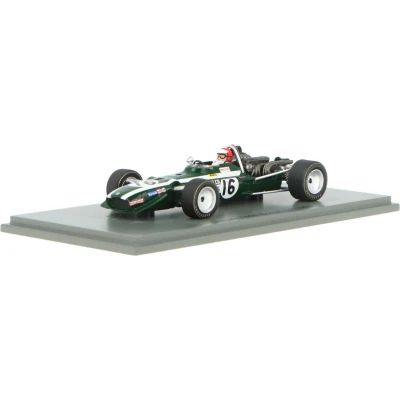 Afbeelding van Cooper T86B Spark Modelauto 1:43 1968 Robin Widdows Car Company S6987 British GP