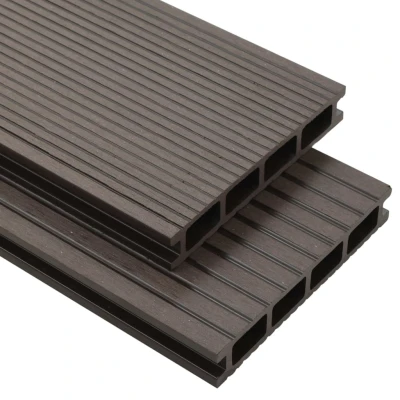 Afbeelding van Terrasplanken HKC met accessoires 25 m² 4 m donkerbruin