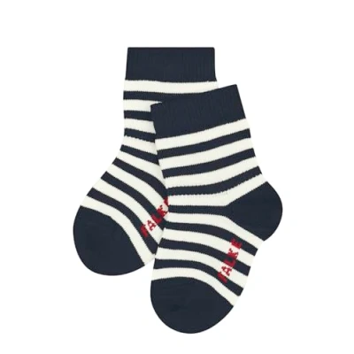 Afbeelding van Falke Stripe Sokken voor kinderen, Maat: 62/68, Space blue