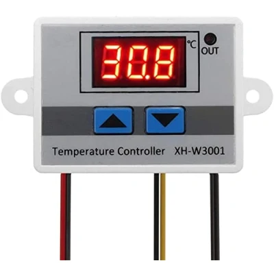 Afbeelding van XH W3001 Digitale temperatuurregelaar, thermostaat, verwarmings en koelschakelaar met waterdichte sensorsonde (110 220 V), Temperatuurregelaars