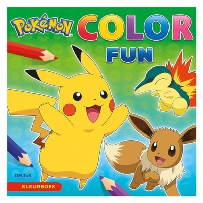 Afbeelding van Kleurboek Deltas Pokémon Color Fun