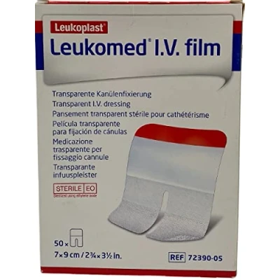 Afbeelding van Leukomed IV film 5.8 x 8 cm 50 stuks