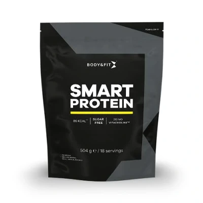 Afbeelding van Body &amp; Fit Smart Protein Banaan Eiwitpoeder / Eiwitshake 18 shakes (500 gram)