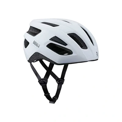 Afbeelding van BBB Cycling Kite 2.0 Fietshelm Volwassenen MTB helm &amp; Racefiets Wielrenhelm Dames Heren Mat Wit Maat S BHE 29B