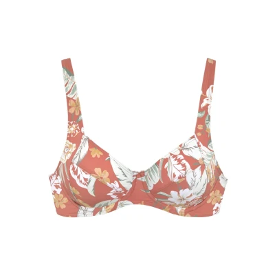 Afbeelding van SUNSEEKER Bikinitop groen / oranje wit