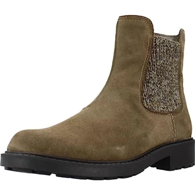 Afbeelding van Clarks Dames Opal Sky Fashion Boot, Dark Olive SDE, 36 EU