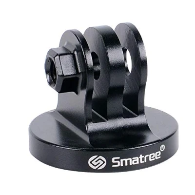 Afbeelding van Smatree Aluminium statief adapter voor GoPro Session, Hero 2018, HeroFusion, Hero12/11/10/9/8/7/6/5/4/3/2/1 camera&#039;s, zwart