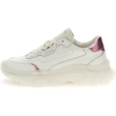 Afbeelding van Guess Massel Runner Sneakers laag, Dames, Maat: 39, Gemustert multicolor Leer/ synthetisch