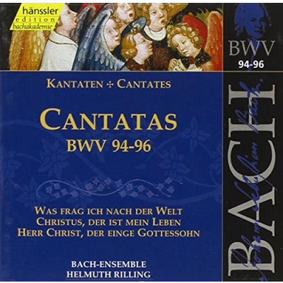 Afbeelding van Bach Ensemble, Helmuth Rilling J.S. Bach: Cantatas Bwv 94 96 (CD)