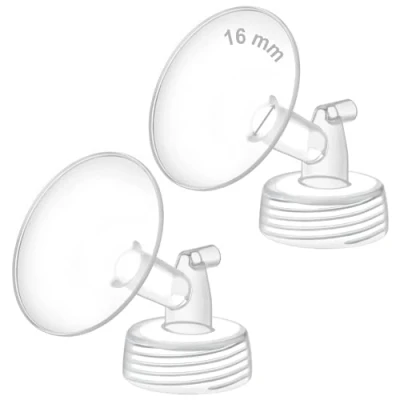 Afbeelding van Maymom 2 x 16 mm, voor Spectra S1/S2 pomp met brede riem, niet origineel Shop, vervangt Shield (kleine Flansch lans) (16 twee flens)