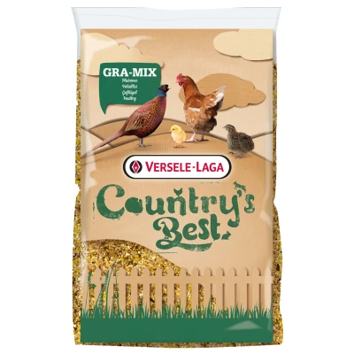 Afbeelding van Versele Laga Country`s Best Gra Mix Kuiken &amp; Kwartelgraan Kippenvoer 20 kg
