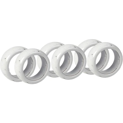 Afbeelding van Broste Copenhagen Nordic Sand servies set van 6 servetringen Ø 4,5 x H1,5 cm