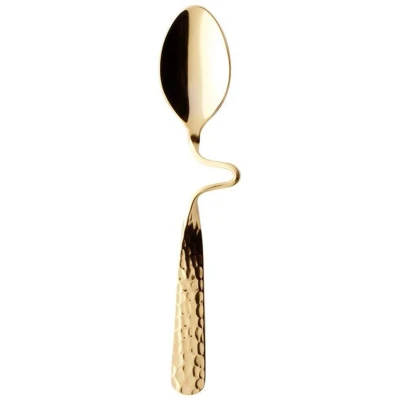 Afbeelding van Villeroy &amp; Boch Espresso /Mokkalepel verguld NewWave Caffè Spoon