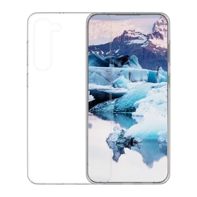 Afbeelding van Samsung Galaxy S23 Hoesje Gerecycled Siliconen en TPU (zacht) dbramante1928 Softcase/Backcover Transparant Telefoonhoesje