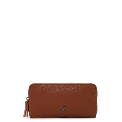 Afbeelding van SURI FREY Portemonnee Gitty Zip Around Wallet Brown Bruine